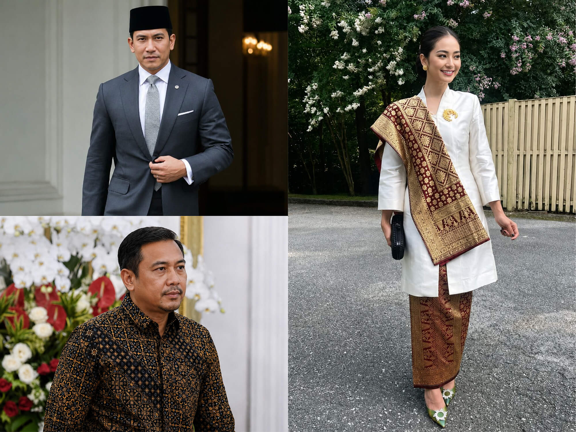 Busana formal<br /><span>bernuansa</span> nusantara modern